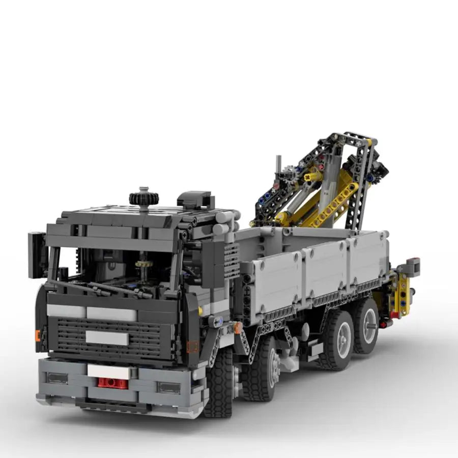 Logging truck and dump with manipulator - Dump - toys