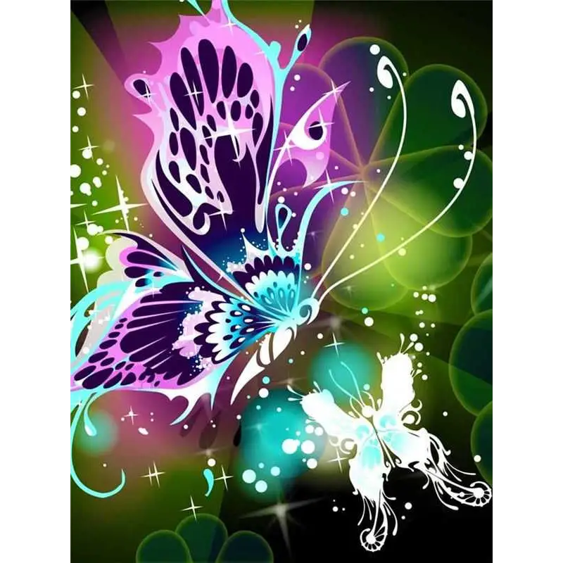 Magic butterflies - paintings drawings by numbers - 9920405