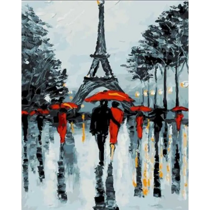 Magnificent Paris - paintings drawings by numbers - 991802 /