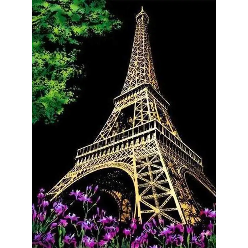 Magnificent Paris - paintings drawings by numbers - 9924599
