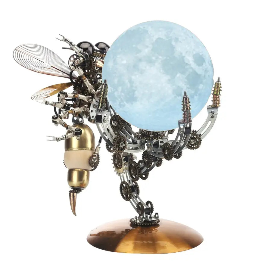 Mechanical Wasp + Moon Lights 10CM Touch 3 colors - new -