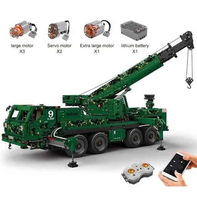 Military Armored Rescue Crane - toys