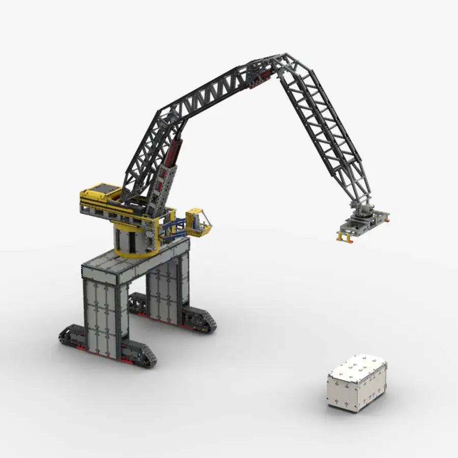 Model of container crane with remote control - building