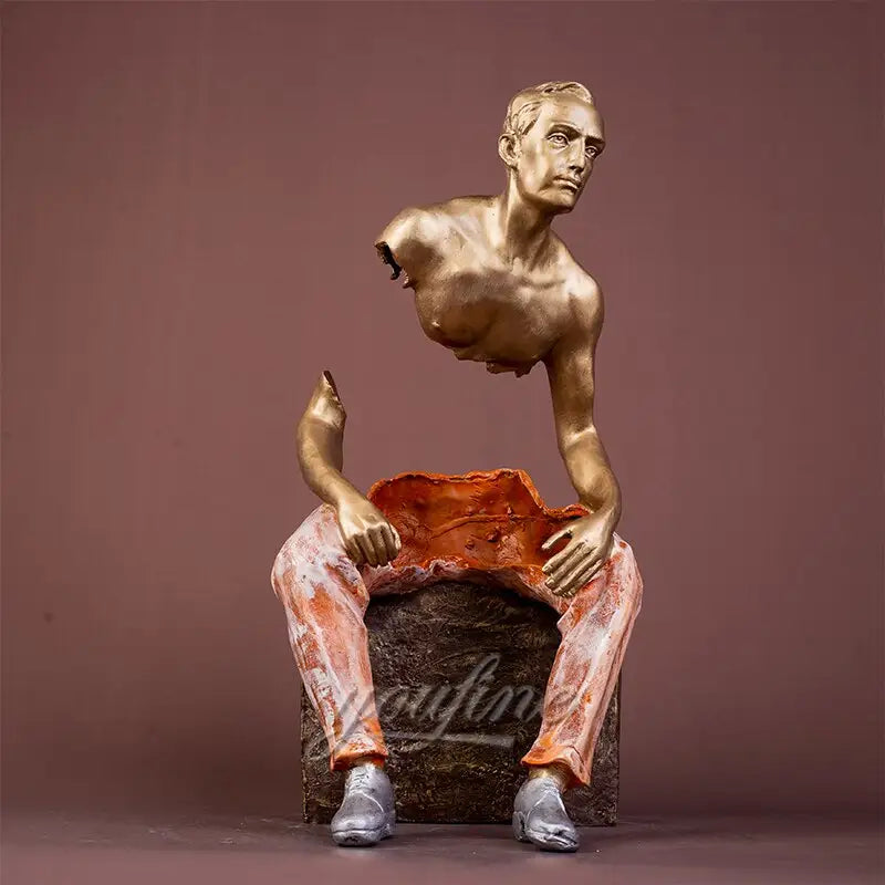 Modern Art Bronze Traveler by Bruno Catalano - Type 1 - toys