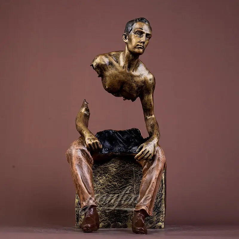 Modern Art Bronze Traveler by Bruno Catalano - Type 2 - toys