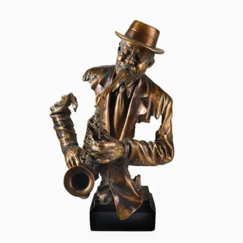 Modern art bust of a saxophonist - A - toys