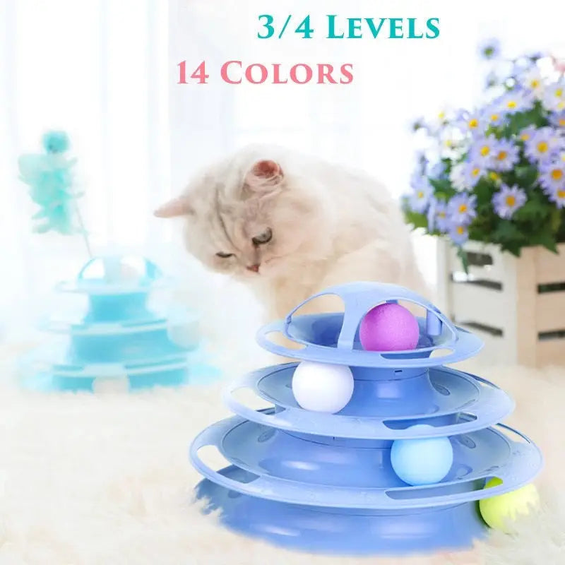 Multi-level toy for cats - toys