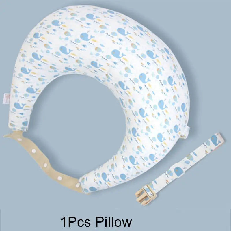 Multifunctional nursing pillow - A Blue Cetacean - toys