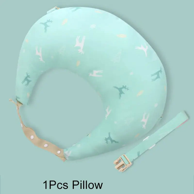 Multifunctional nursing pillow - A Green Deer - toys