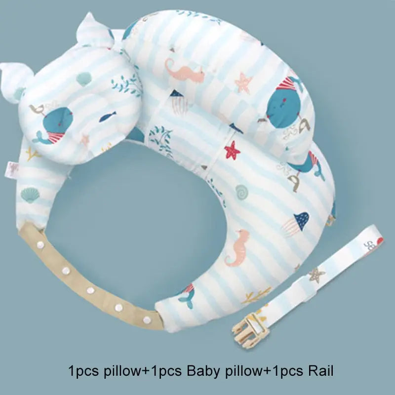 Multifunctional nursing pillow - B Seafloor - toys