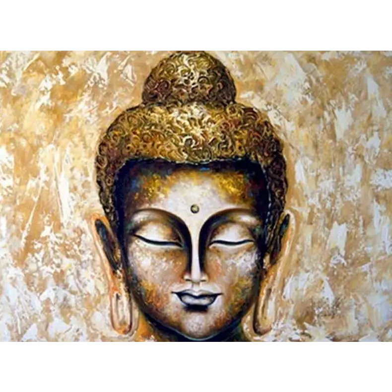 Mysterious Buddha - paintings drawings by numbers - 9910758