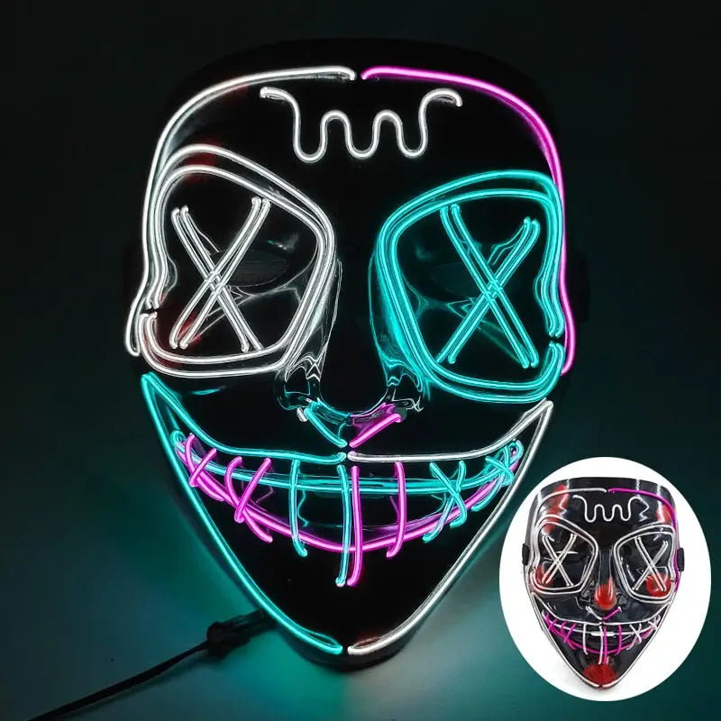 Neon Led Purge Mask - 07 - toys