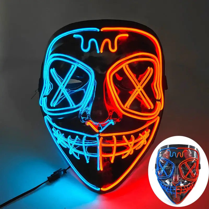Neon Led Purge Mask - 09 - toys