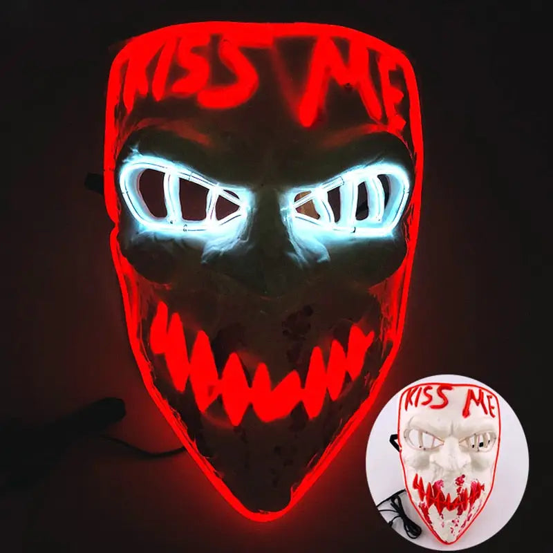 Neon Led Purge Mask - 11 - toys