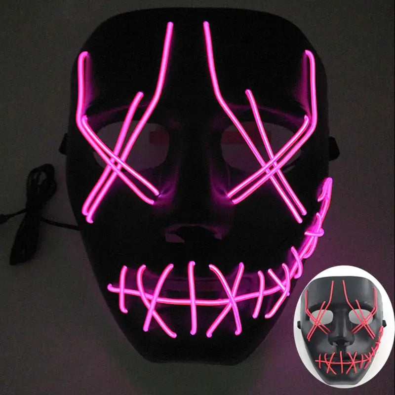 Neon Led Purge Mask - 21 - toys