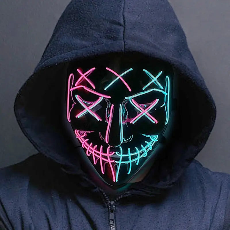 Neon Led Purge Mask - toys