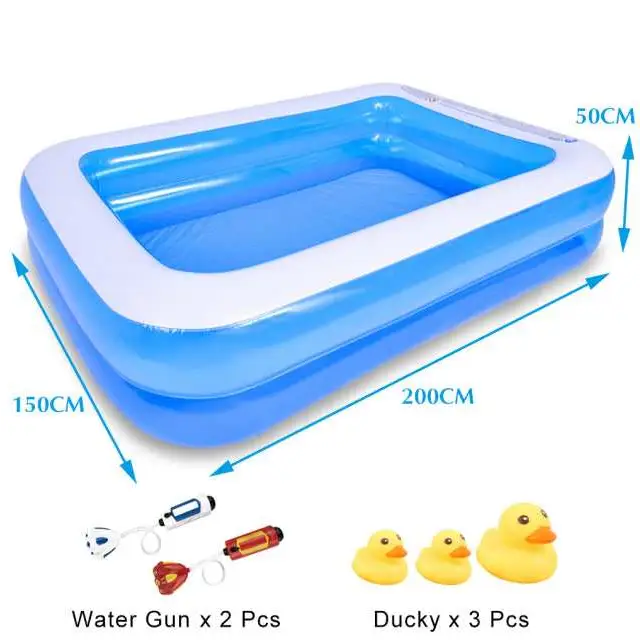 New inflatable swimming pool - 2M Pool - Toys & Games