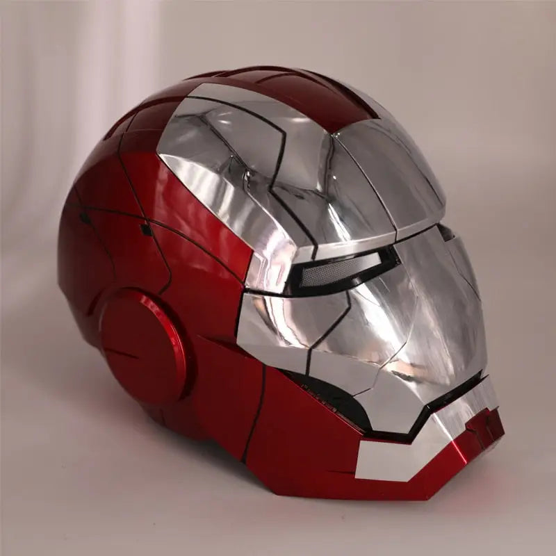 New Iron Man Helmet 1:1 Mk5 Voice Control and Light - toys