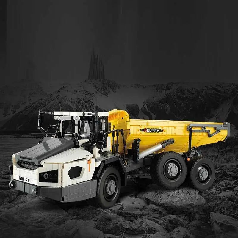 New radio-controlled articulated dump truck - C61054 No Box