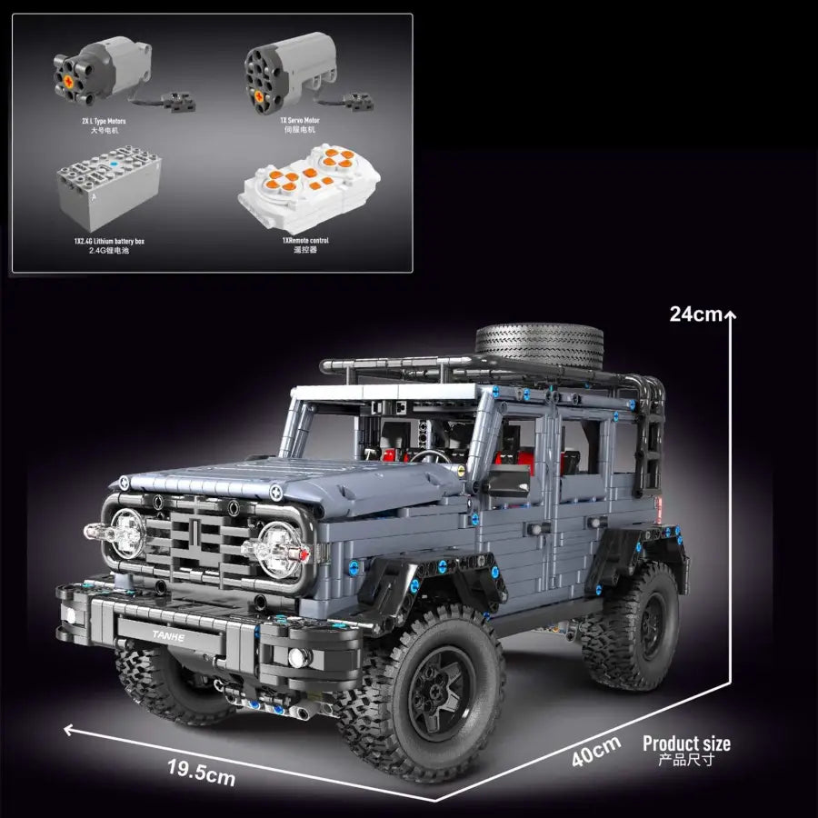 New radio-controlled SUV - With Motor 1 - toys