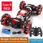 New RC Stunt Car 4WD - Single mode red - toys