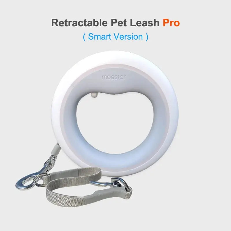 New Smart Retractable Pet Leash 6-colors LED Night Light - 1