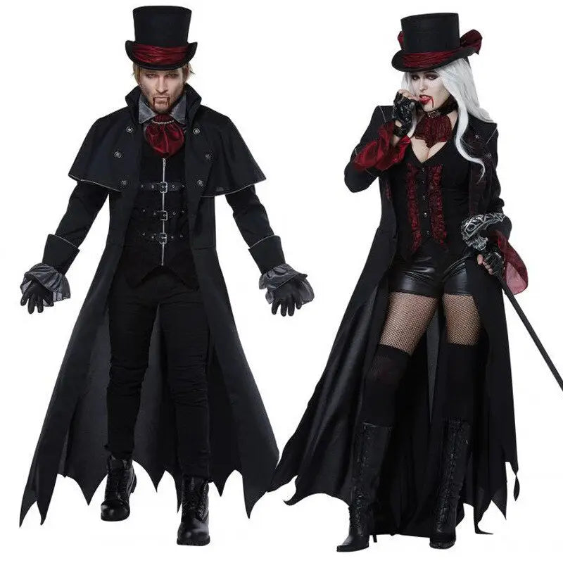 New Vampire Costumes Women Mens Halloween Party - toys