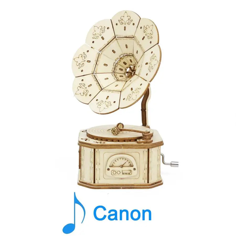 Phonograph musician - 3D wooden puzzle - Canon - toys