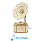 Phonograph musician - 3D wooden puzzle - For Elise - toys