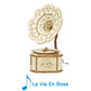 Phonograph musician - 3D wooden puzzle - La Vie En Rose -
