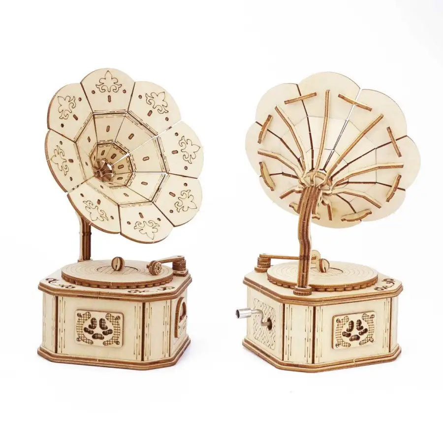 Phonograph musician - 3D wooden puzzle - toys
