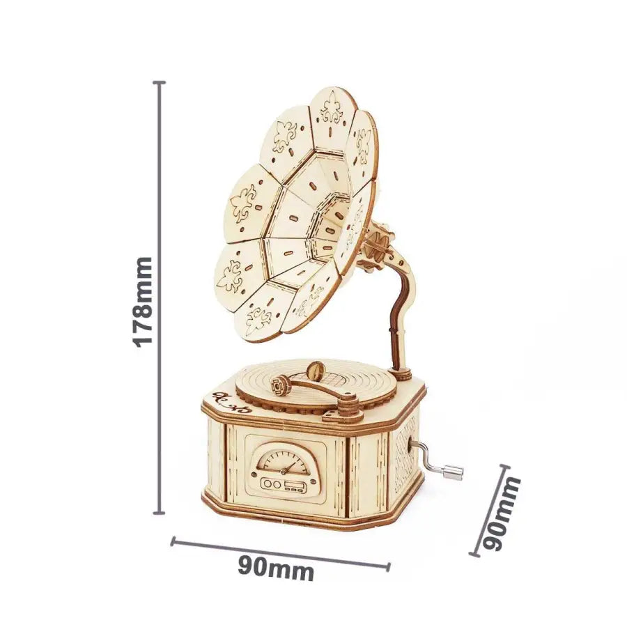 Phonograph musician - 3D wooden puzzle - toys