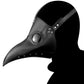 Plague Doctor Black Death Mask Leather - HG065BK - toys