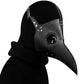 Plague Doctor Black Death Mask Leather - toys