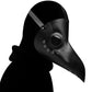 Plague Doctor Black Death Mask Leather - toys