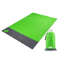 Pocket waterproof beach mat - Green / 200x140cm - toys