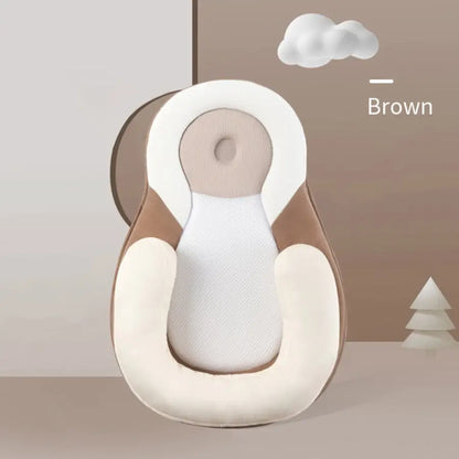 Portable baby crib - Brown - toys