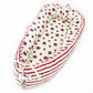Portable Baby Nest - red banner - toys