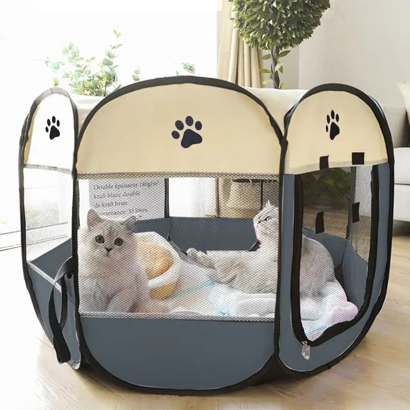 Portable Folding Pet Tent - toys