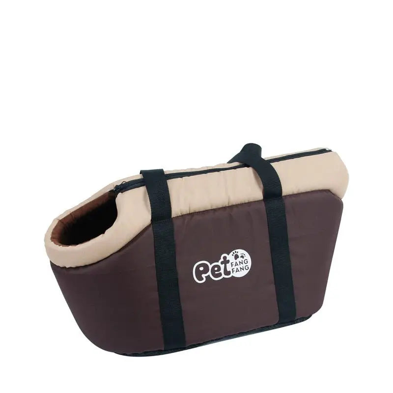 Portable Pet Carrier Bag - Brown / Below 3Kg - toys