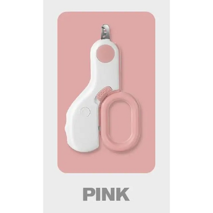 Professional LED Nail Clippers - Pink - toys