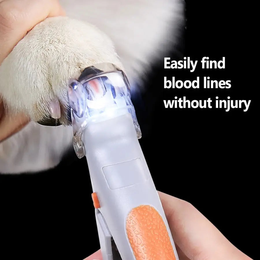 Professional LED Nail Scissors for Pets - toys