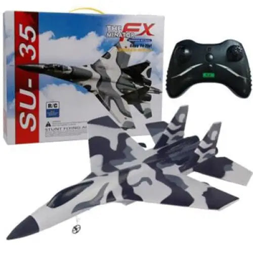 Radio-controlled combat aircraft - FX820 with box 3 - toys