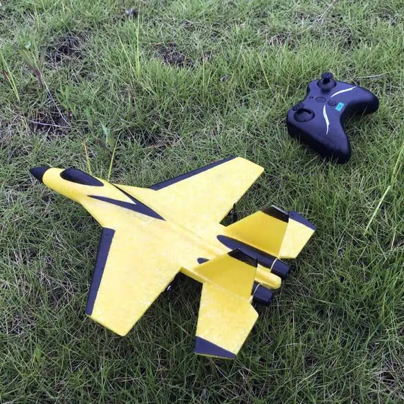 Radio-controlled combat aircraft - toys