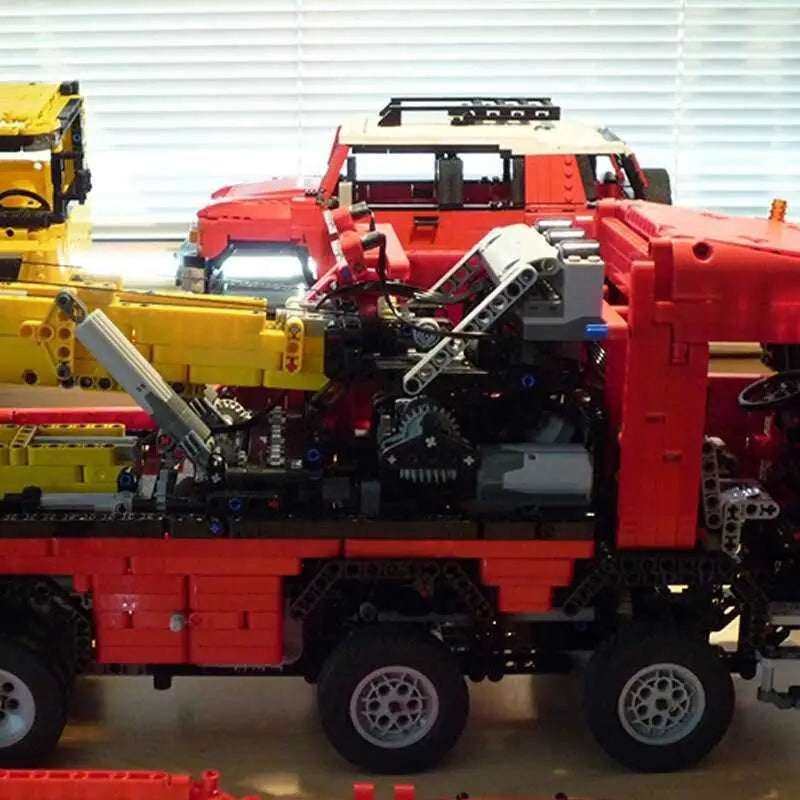 Radio-controlled extreme tow truck - toys