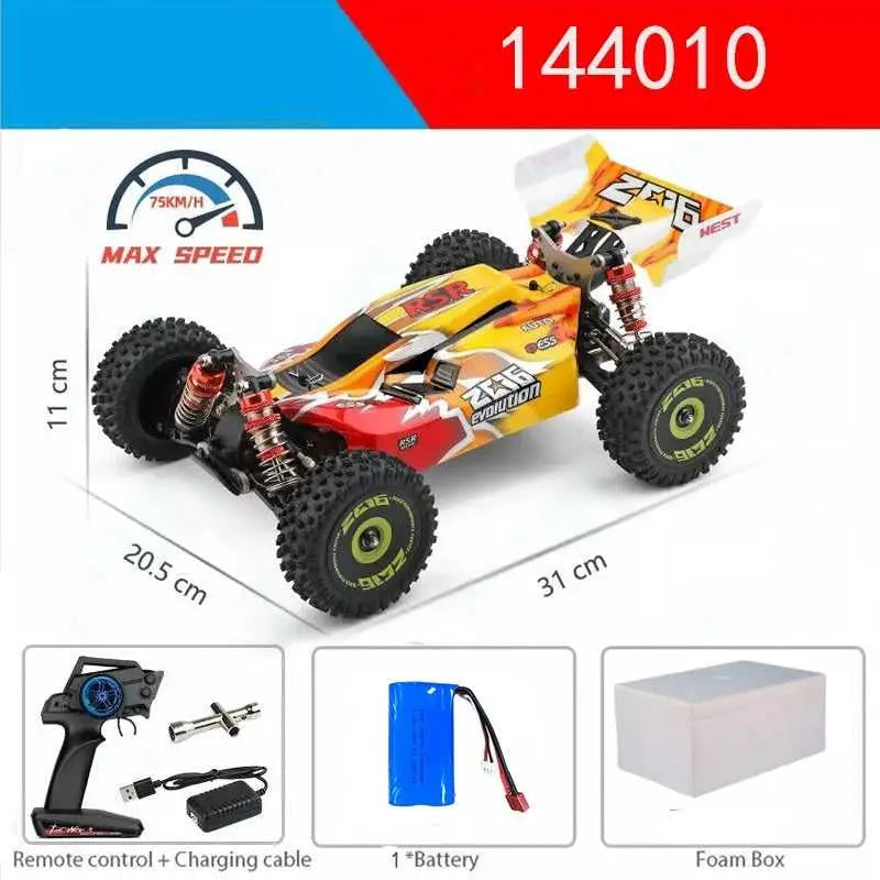 Radio-controlled high-speed racing car - 144010 1B - toys