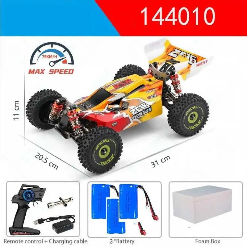 Radio-controlled high-speed racing car - 144010 3B - toys