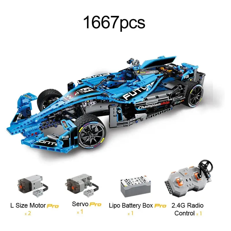 Radio-controlled hypercar F1 - Car and motor - toys