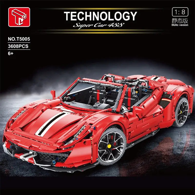 Radio-controlled super racing car - Without Motor - toys