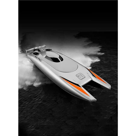 Radio-controlled super-speed boat - toys